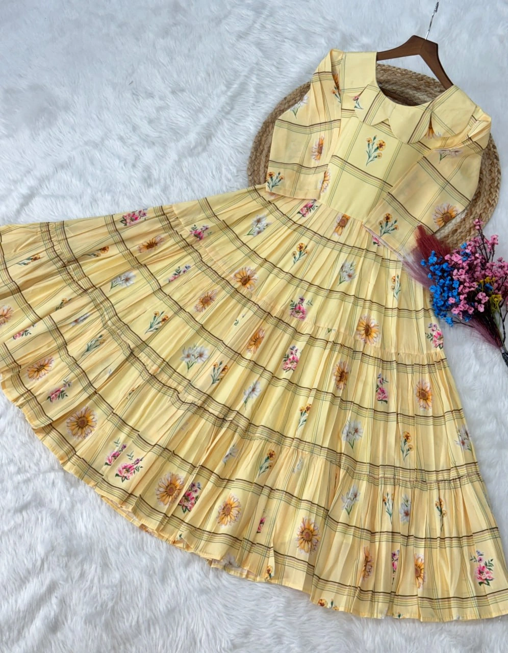 Premium Muslin Silk Designer Kurti for Women - Image 5