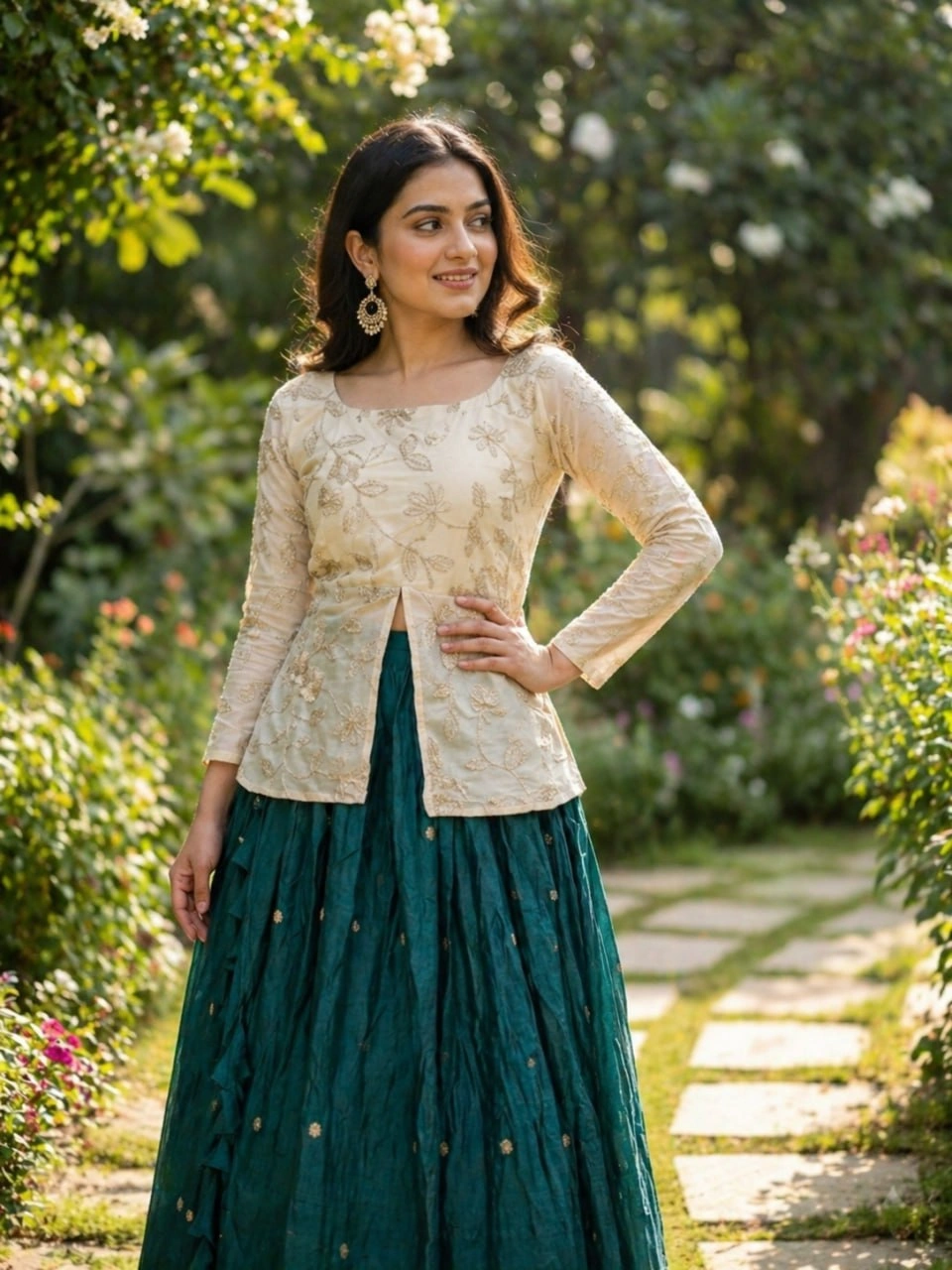 Party Wear Fendy Silk Lehenga Choli Collection 2026 - Image 3