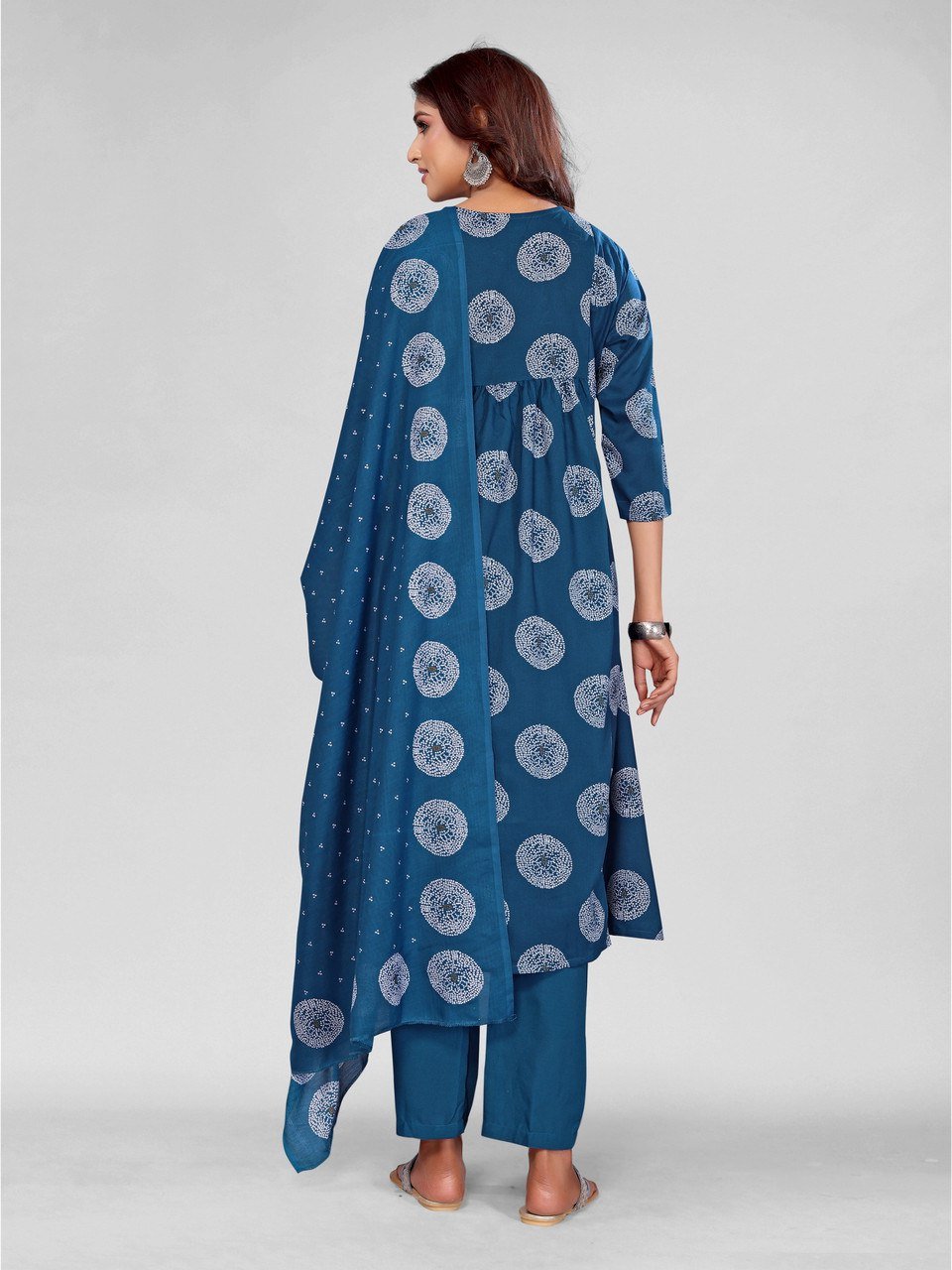 Printed Morpich Kurti - View 5 of 5