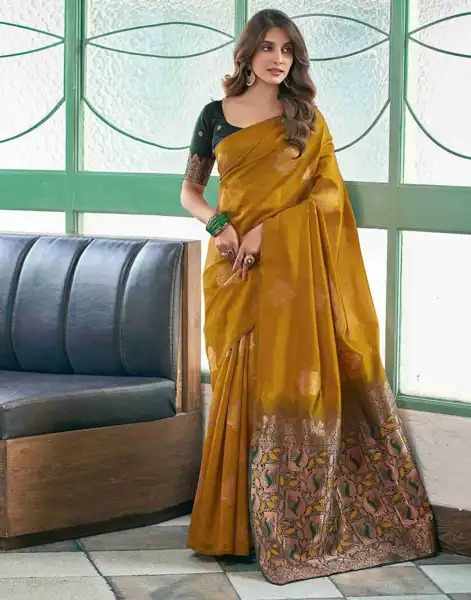 SOFT LICHI SILK Saree